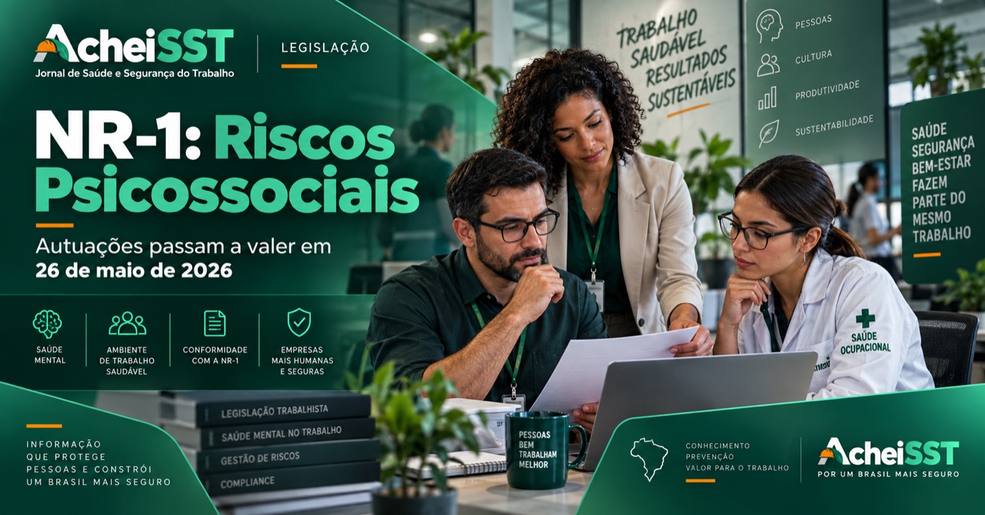 MTE confirma início das autuações por riscos psicossociais em 26 de maio; não haverá novo adiamento